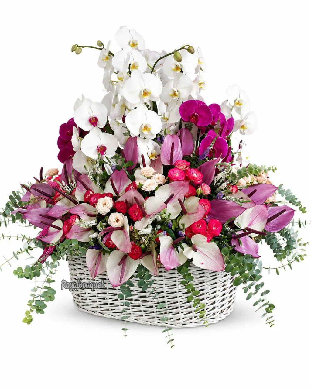 سبد گل کد R.s2 از نمای 2